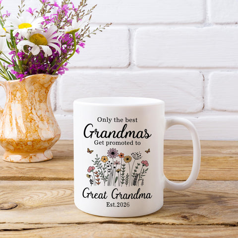 Nestura double-sided mug shows bold text from both sides