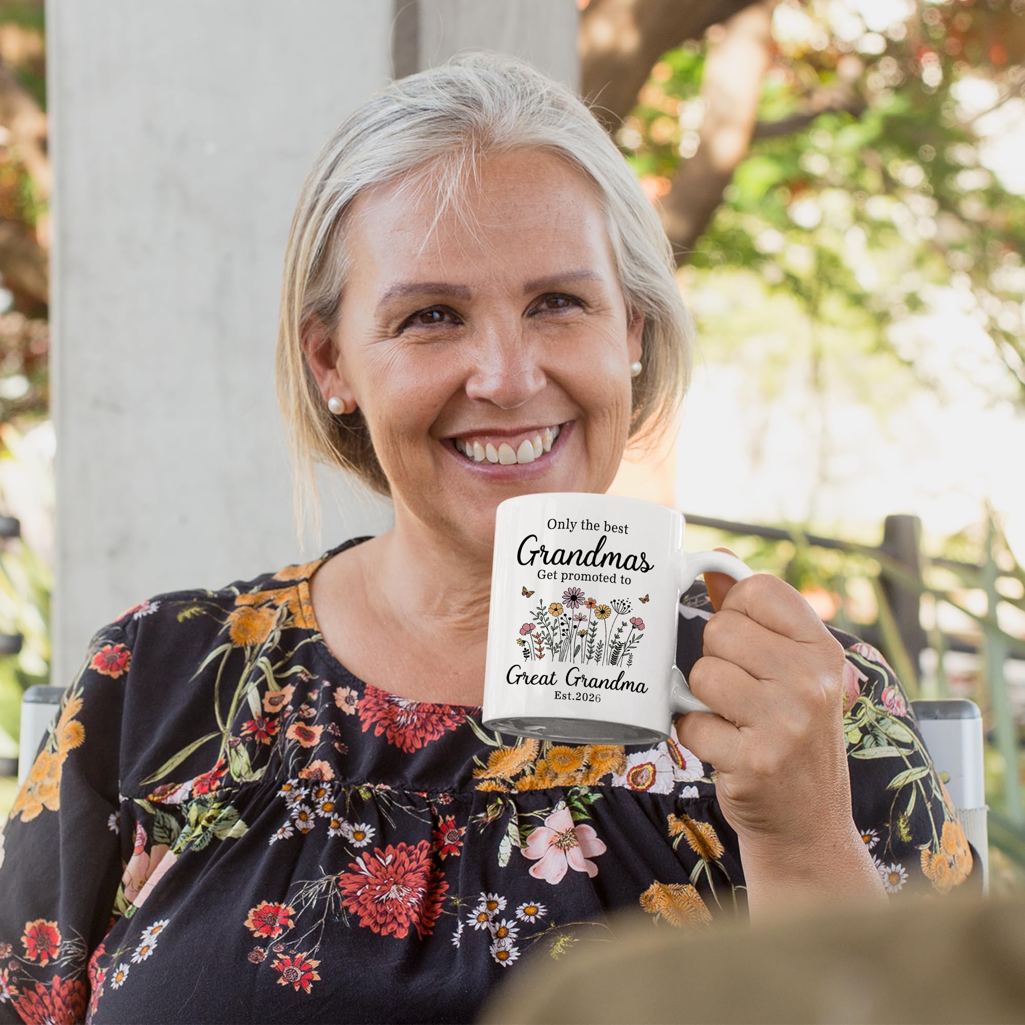 Nestura promoted to great grandma mug marks a joyful milestone