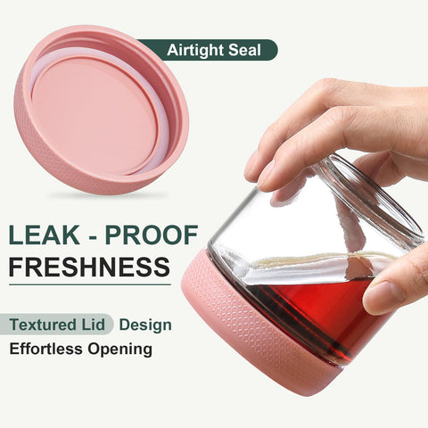 NETANY airtight lid closeup illustrates a secure seal for leak-free lunches.