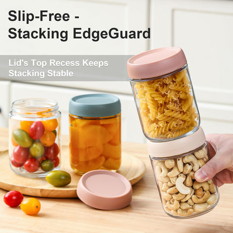 NETANY airtight lids keep jams, sauces, and pickles fresh longer.