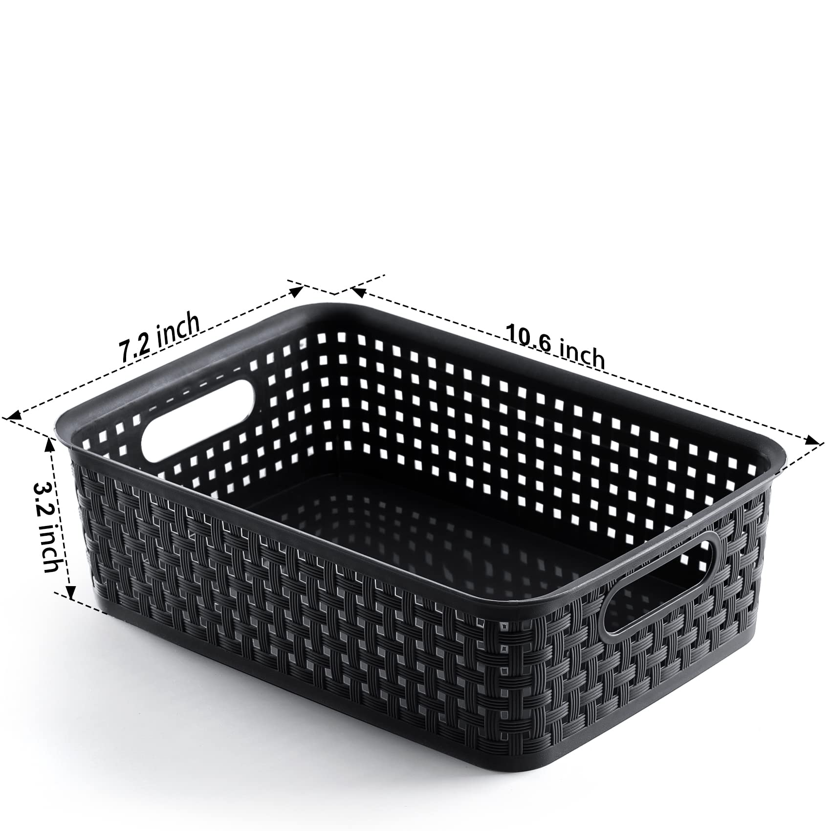 NETANY ventilated design basket promotes airflow and quick item access.