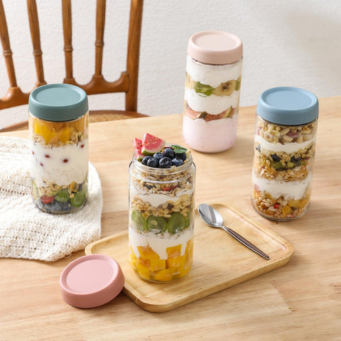 NETANY BPA-free clear glass highlights contents and durability.