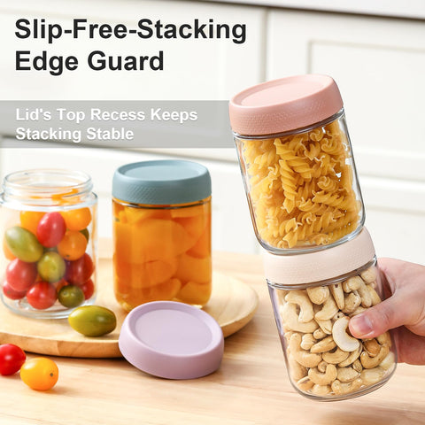 Close-up of NETANY BPA-free glass highlighting durable, safe storage.