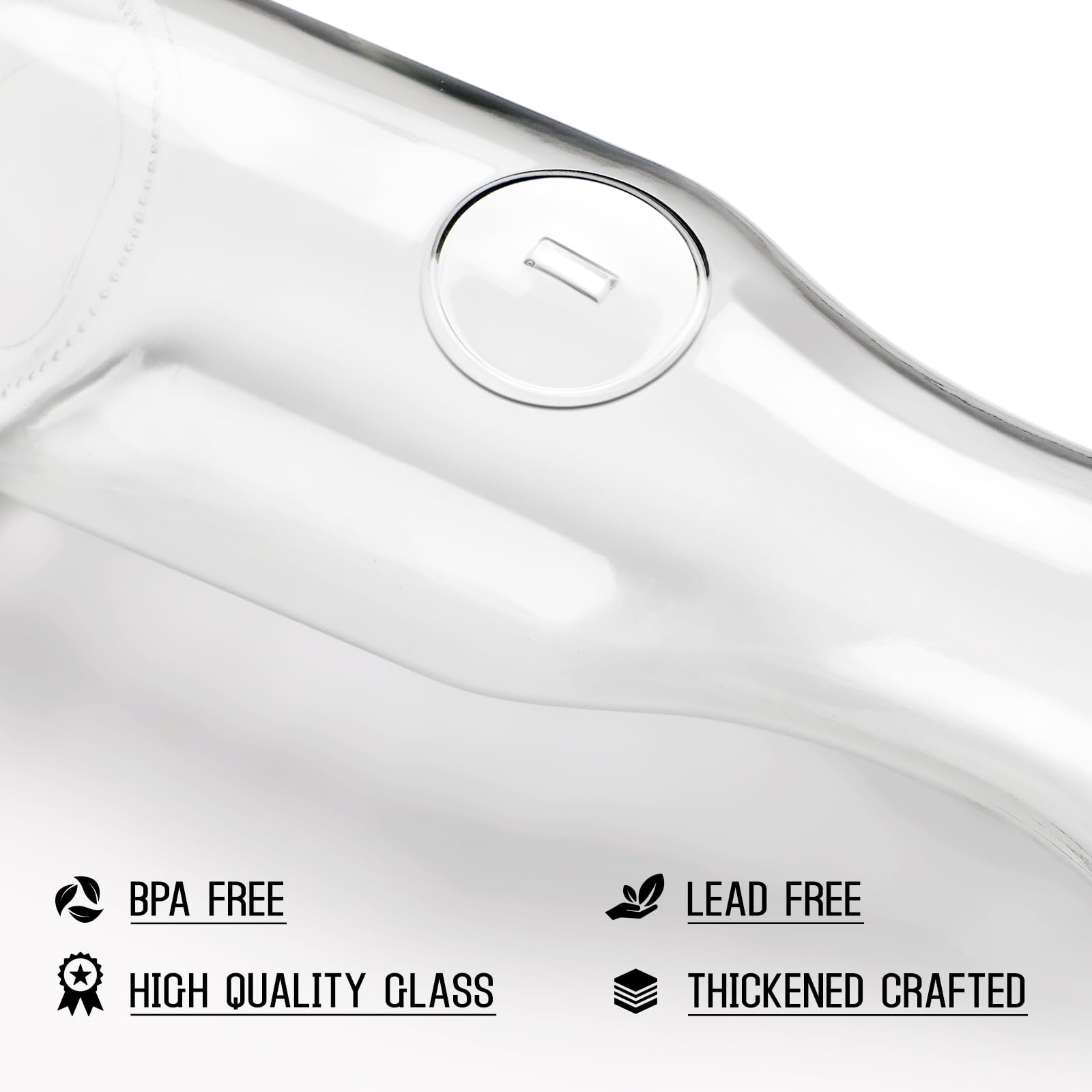 NETANY BPA-free and lead-free carafe for safe beverage service.