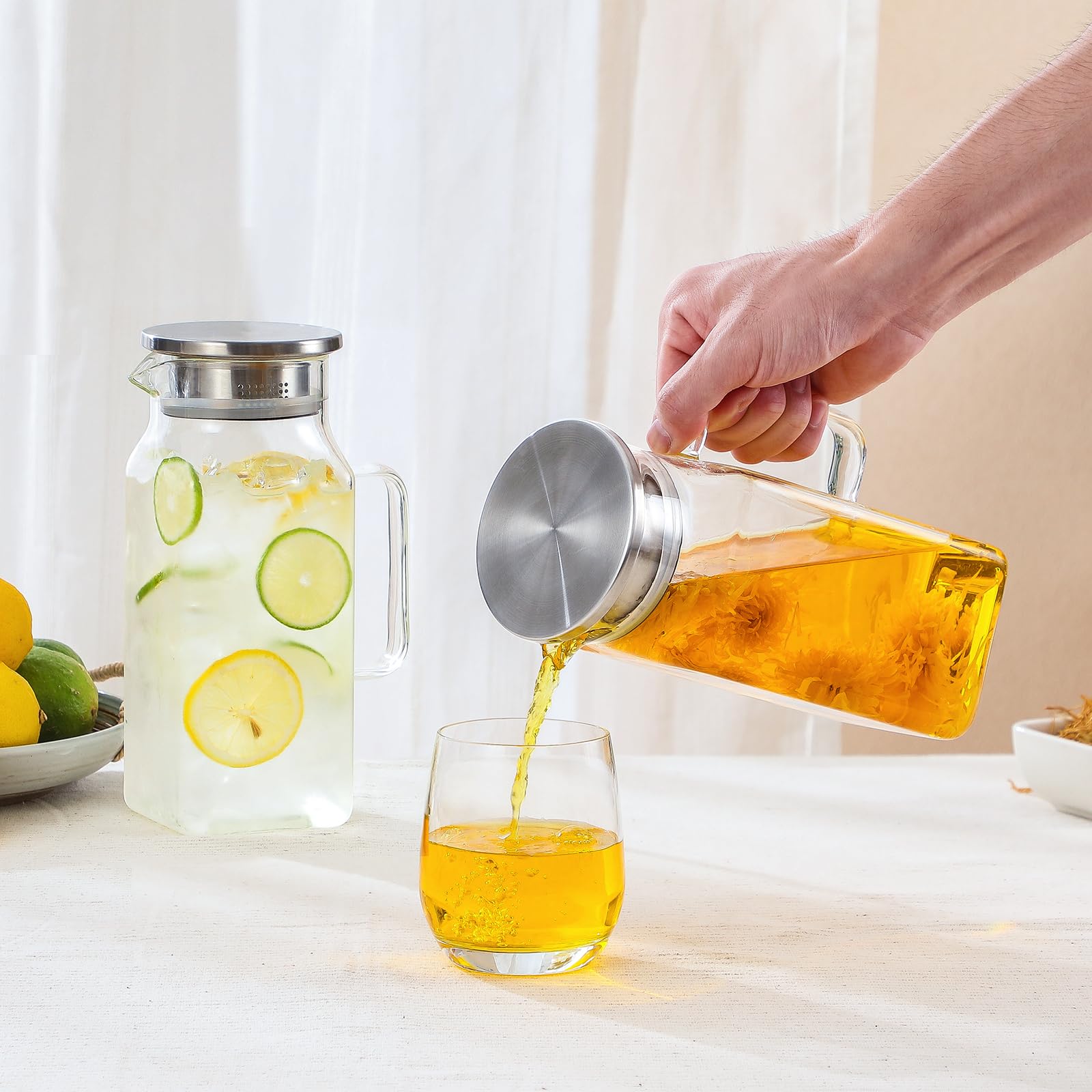 NETANY dishwasher-safe pitcher for simple maintenance