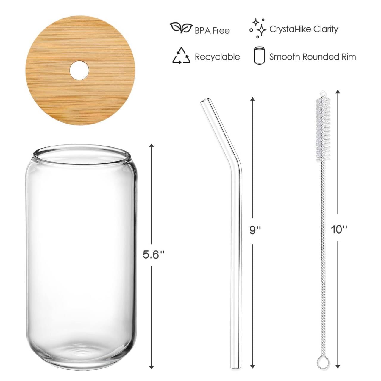 NETANY glasses are dishwasher safe and temperature resistant for daily tasks