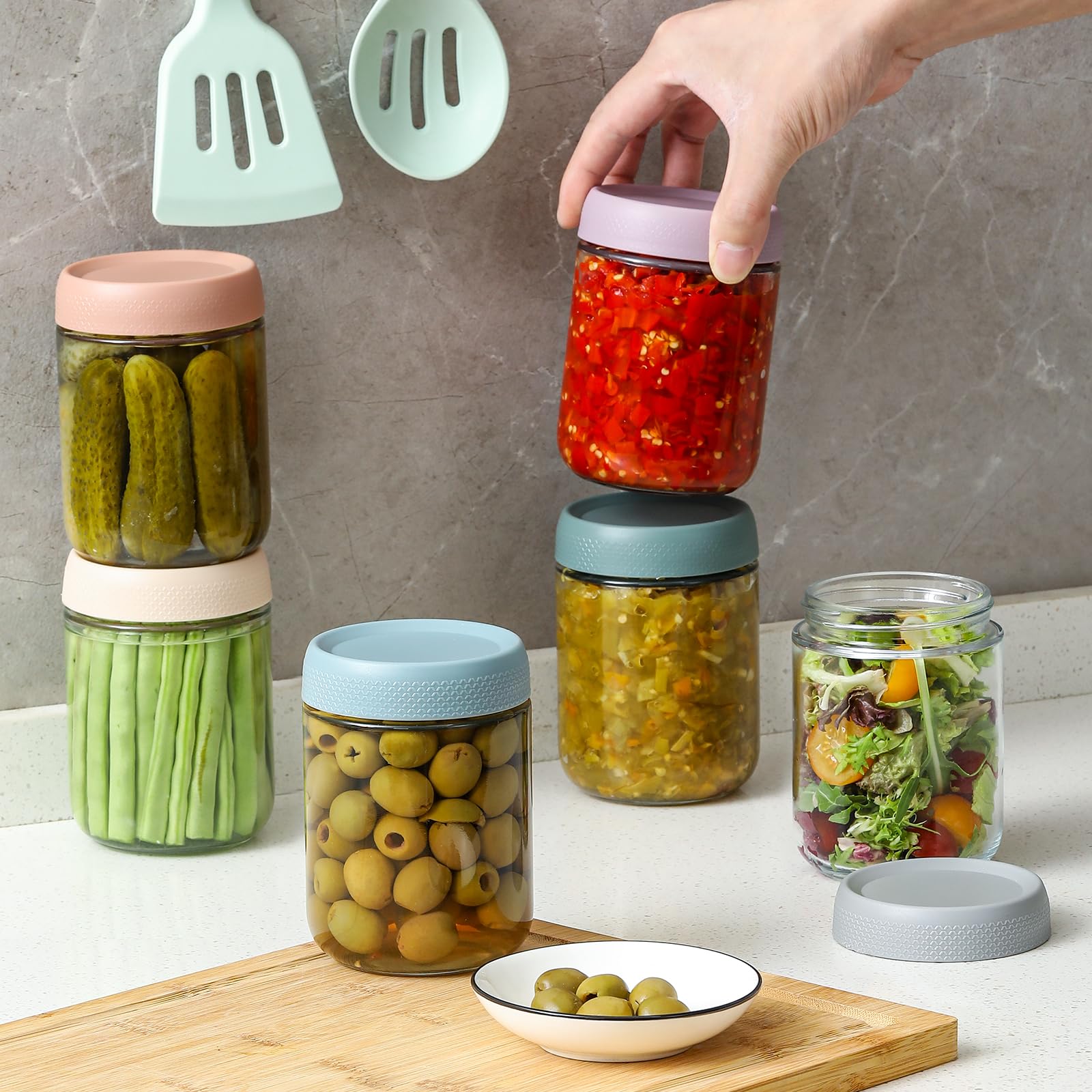 NETANY 16oz jars are BPA-free and lead-free for safe use.
