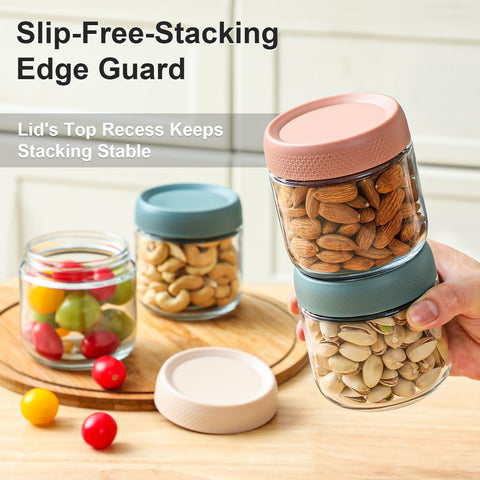 NETANY glass jar ideal for jams, pickles, and sauces in the kitchen.