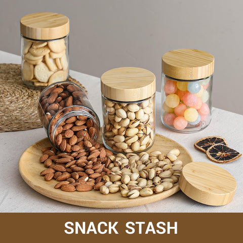 NETANY jars for jams, pickles, and sauces with airtight seal