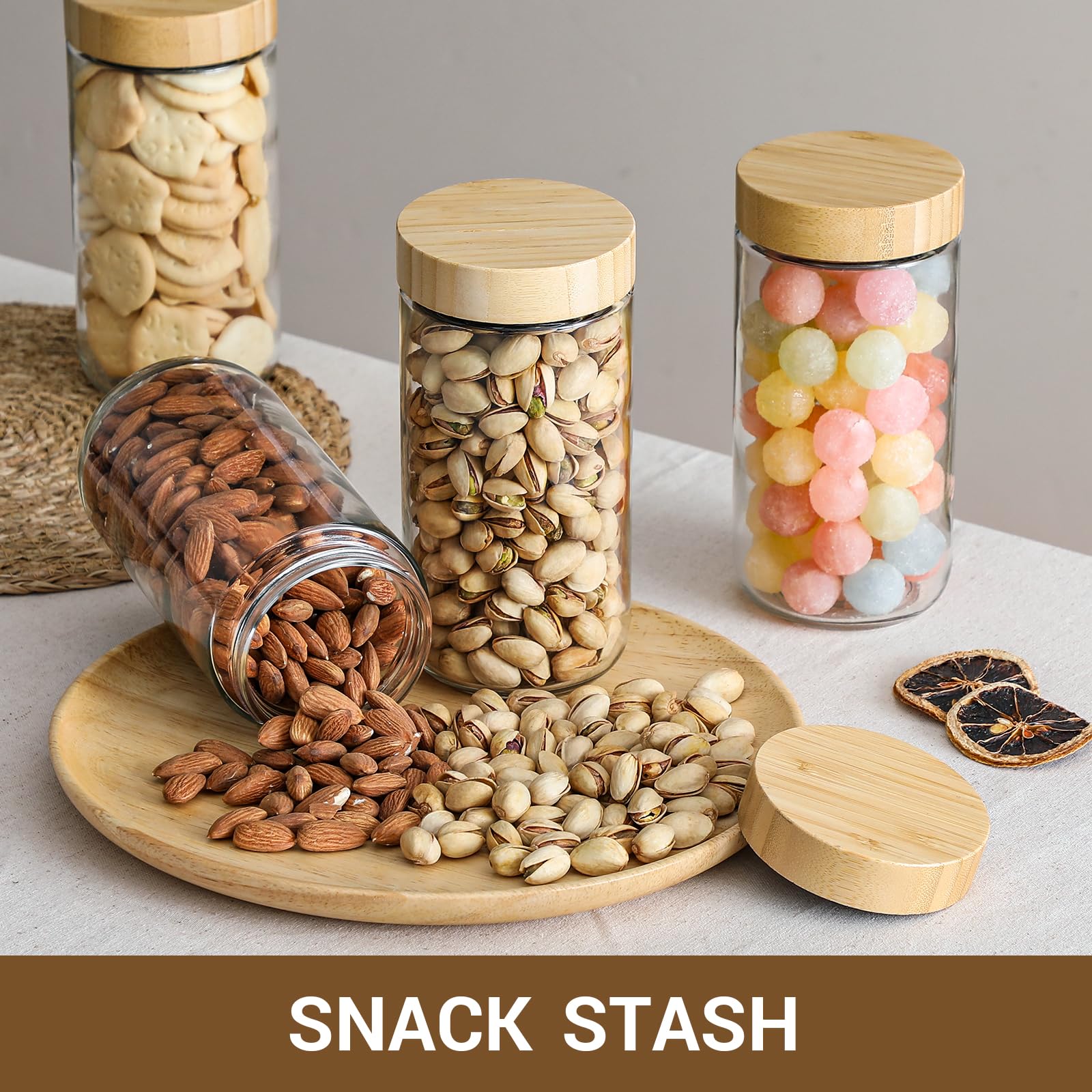 NETANY overnight oats container keeps morning meals neat and fresh.