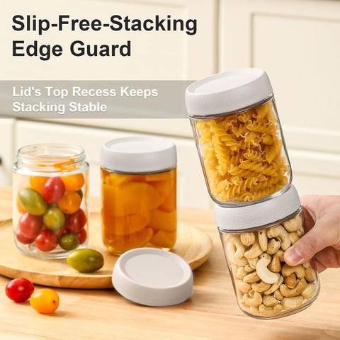 NETANY stackable design saves space with edge guard