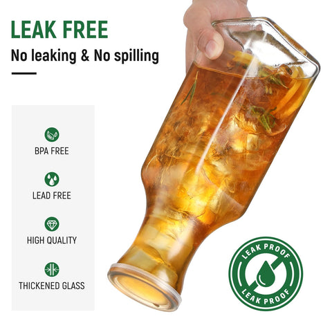 NETANY thick-glass durable carafe designed for everyday use.