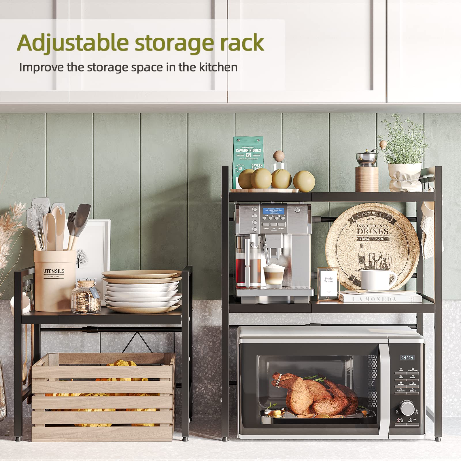 NETEL expandable stand during assembly shows quick, tool-free setup