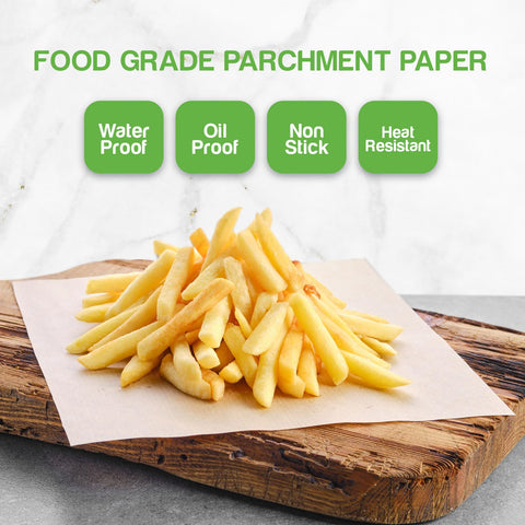 Netko Patty Paper 5.5x5.5 for freezing preserves moisture and prevents leaks