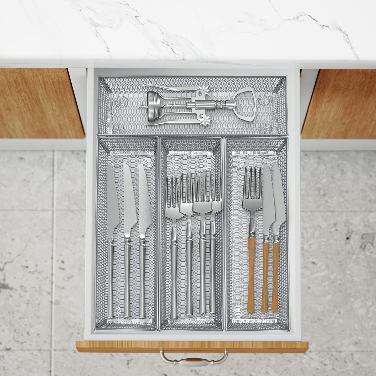Neudeco multi-use organizer versatile for spices, jewelry, or office supplies.