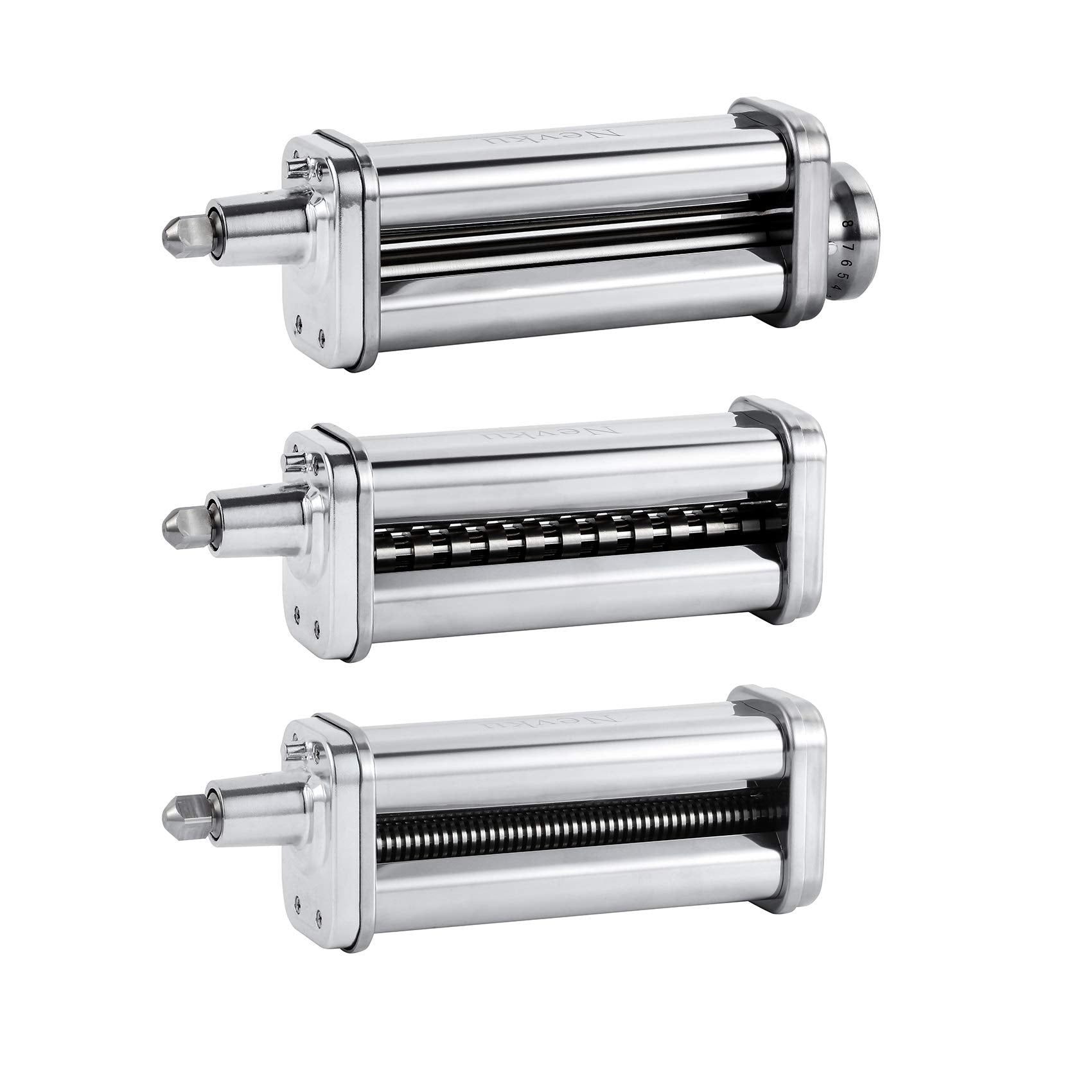 Nevku pasta sheet roller for KitchenAid delivers even sheets for fresh pasta