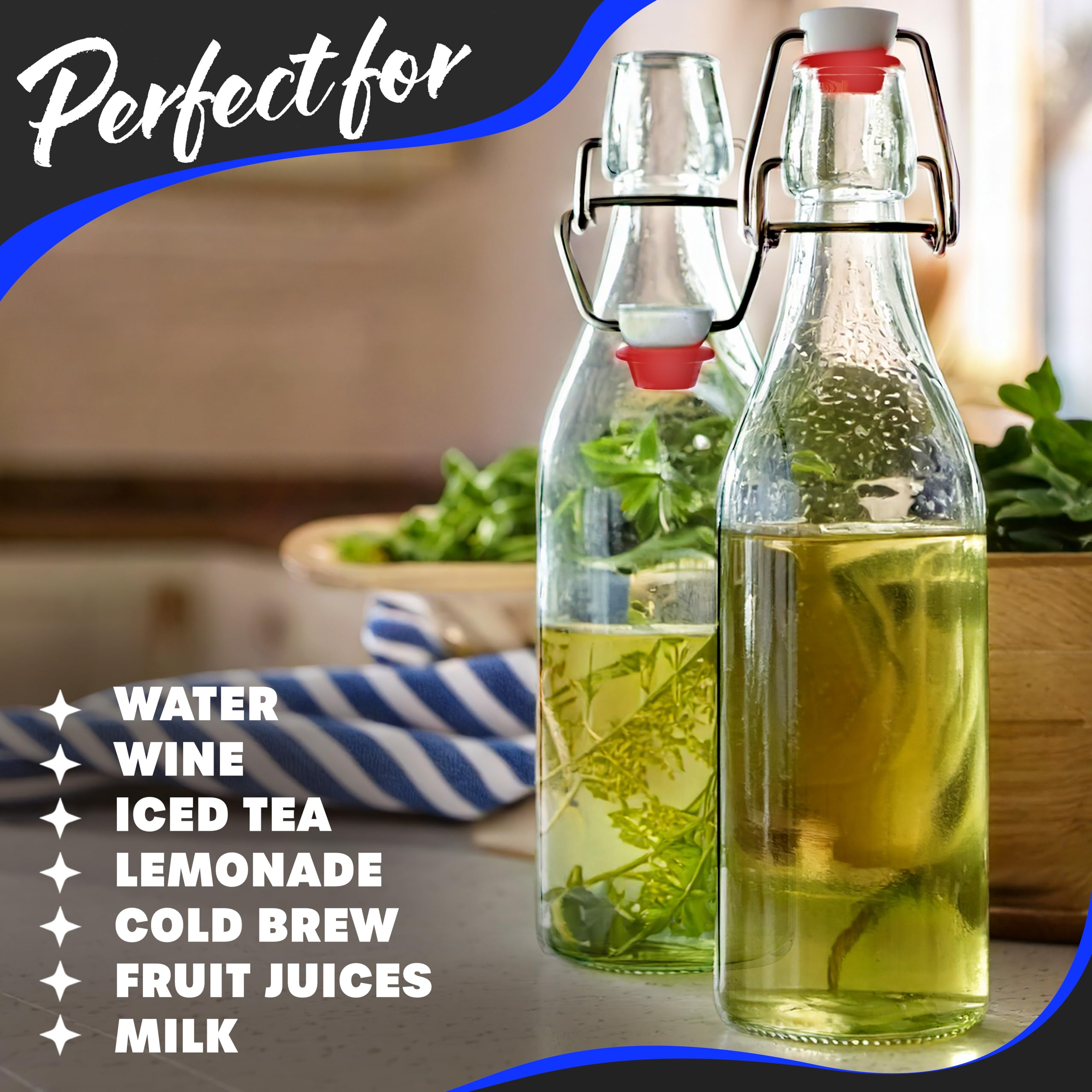 Nevlers 17oz bottle with narrow neck and stable base for smooth pours.