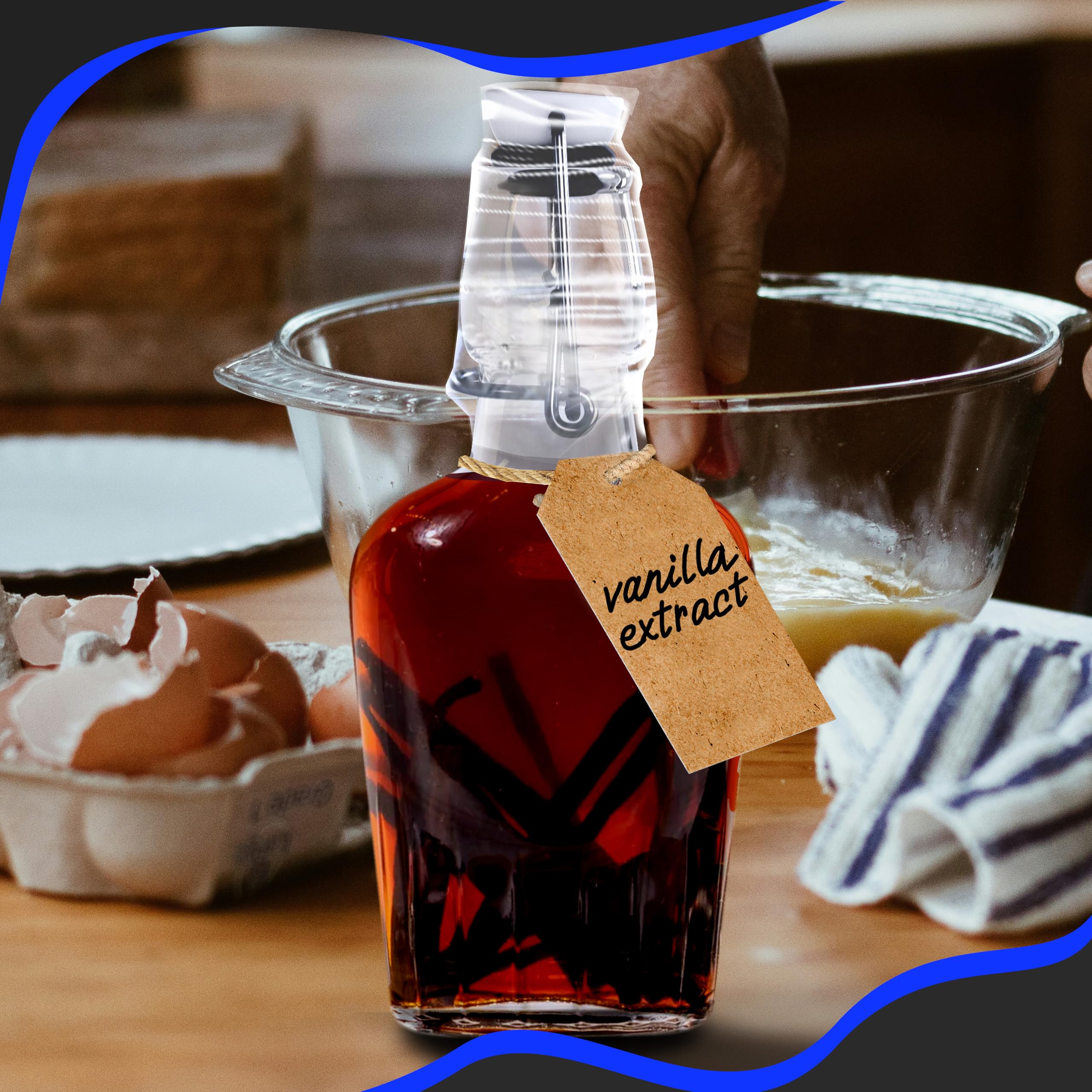 Dishwasher-safe Nevlers bottles with wire closure removed for easy cleaning.
