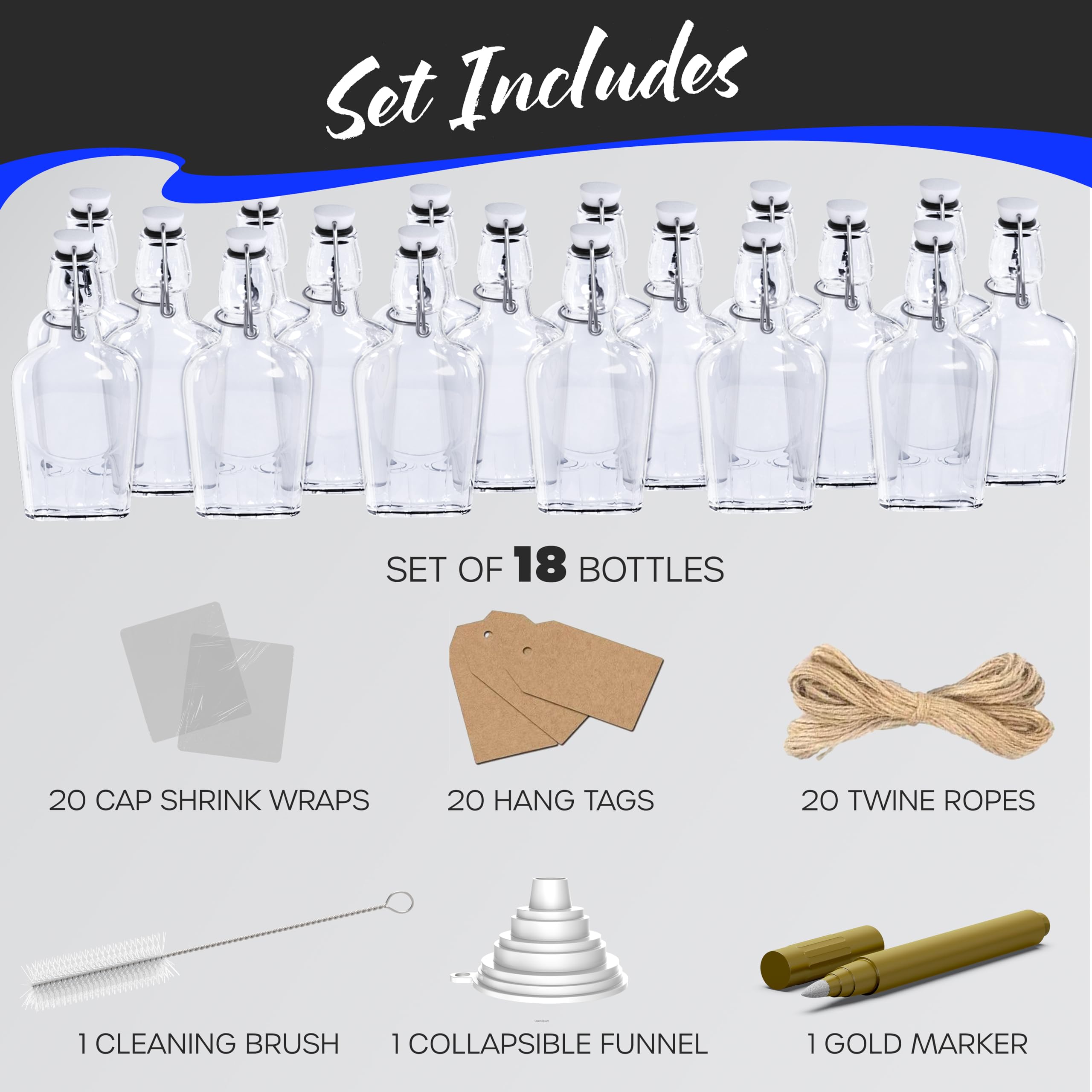 Gift-ready Nevlers set with tags and shrink wraps for celebrations.