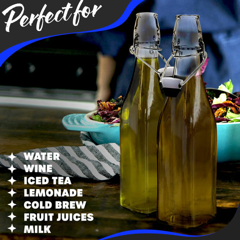Nevlers bottles are versatile for syrups, dressings, and beverages.