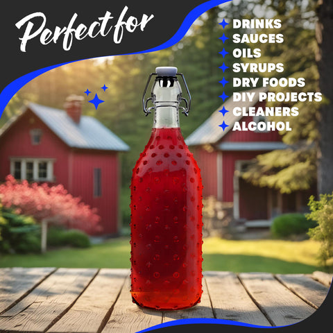 Nevlers narrow-neck bottle design promotes smooth, controlled pours.