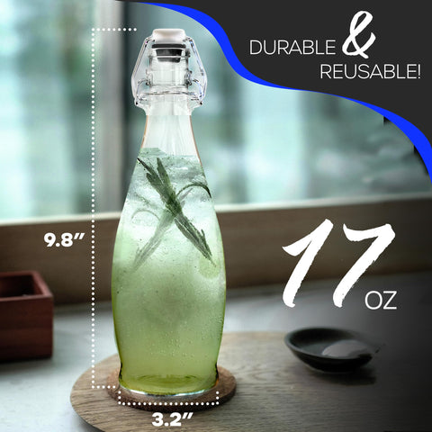 Nevlers airtight rubber gasket ensuring leak-free sealing on the bottle.