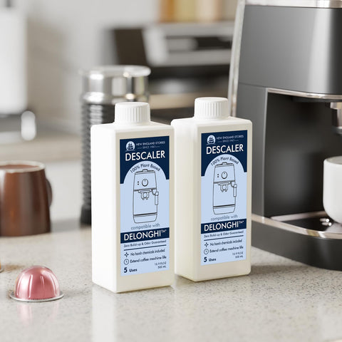 New England Stories DeLonghi packaging box ready for purchase