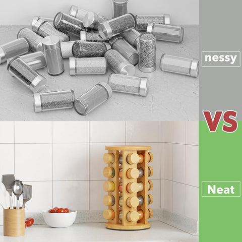 New England Stories set includes 386 spice labels for clear organization.