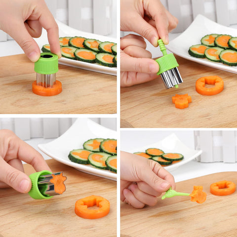 New Live love cookie cutters help craft cute Valentine bites.