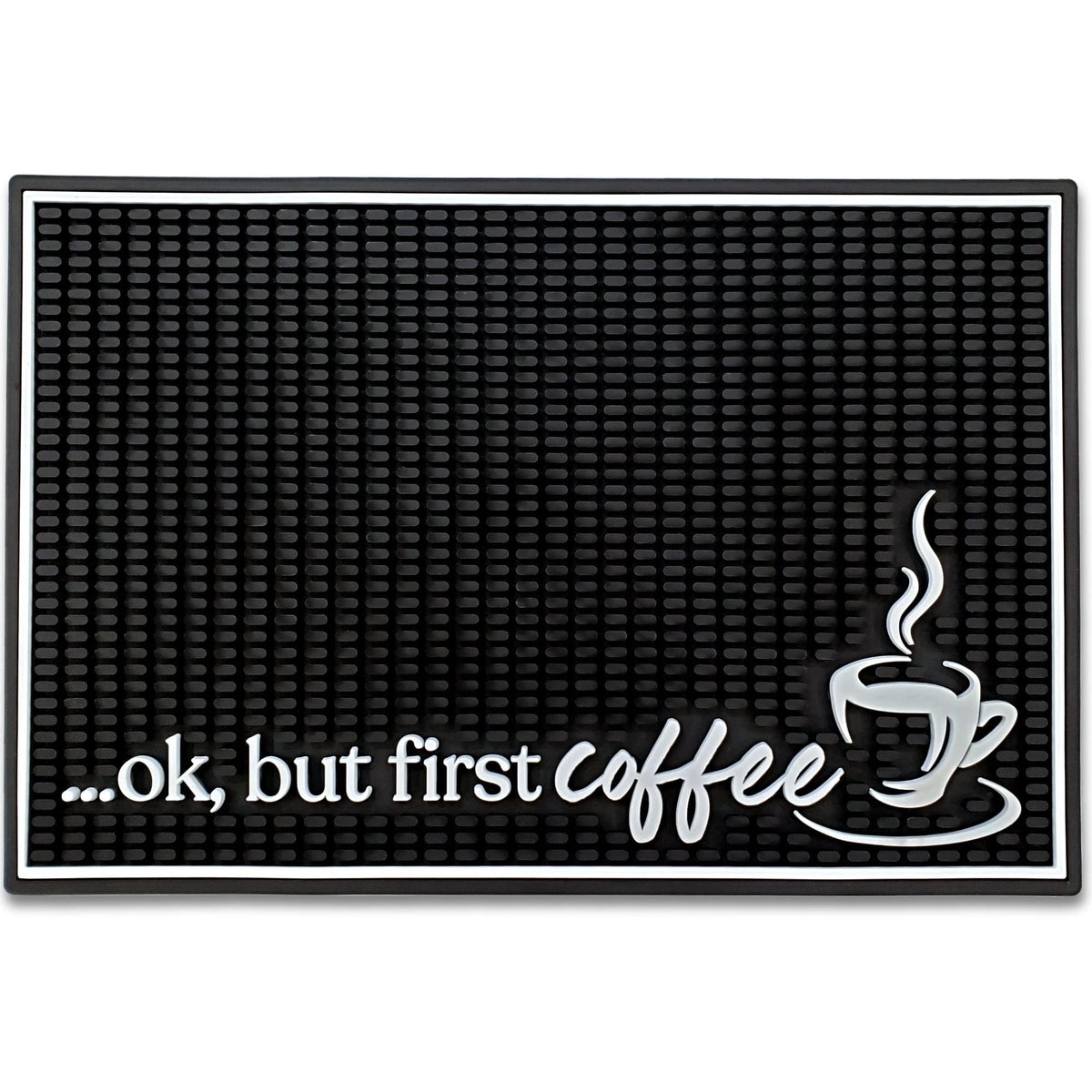 New Mungo Coffee Bar Mat spill-proof protects counters from spills while adding style.