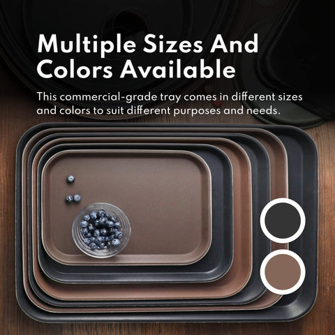 New Star 24852 tray carries multiple entree plates securely in one trip.