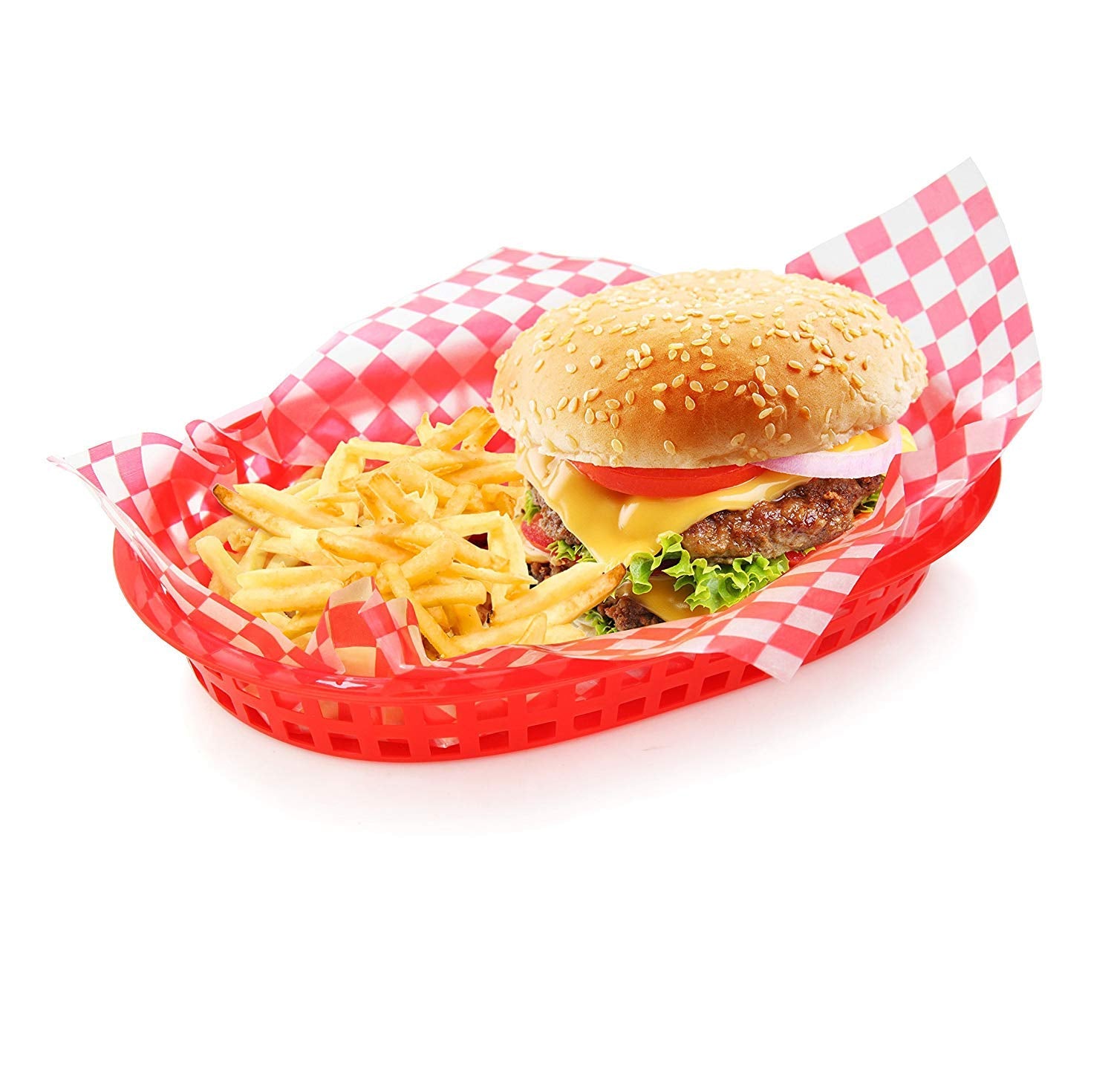 New Star 44263 12x12 liner fits standard baskets.