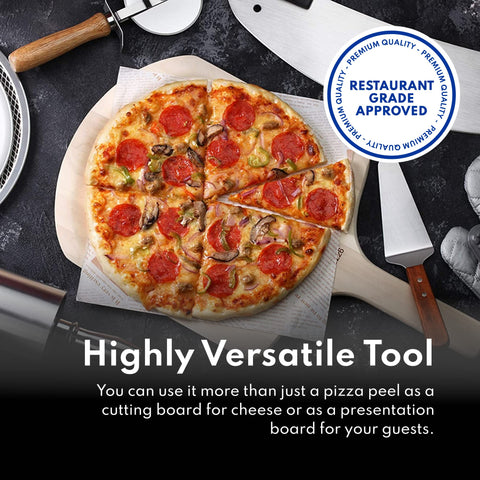New Star 50295 ideal for pizzas, breads, and cakes.