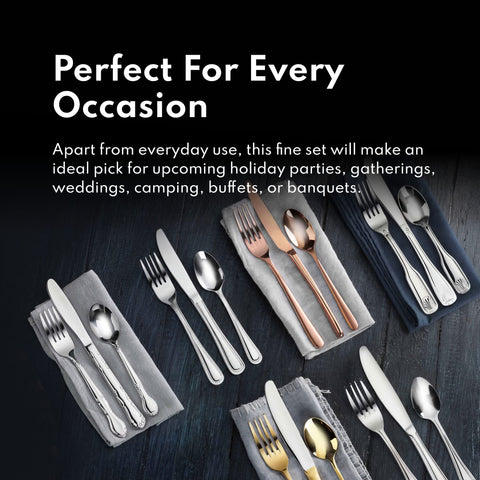 New Star 58024 slimline flatware suited for casual dining environments.