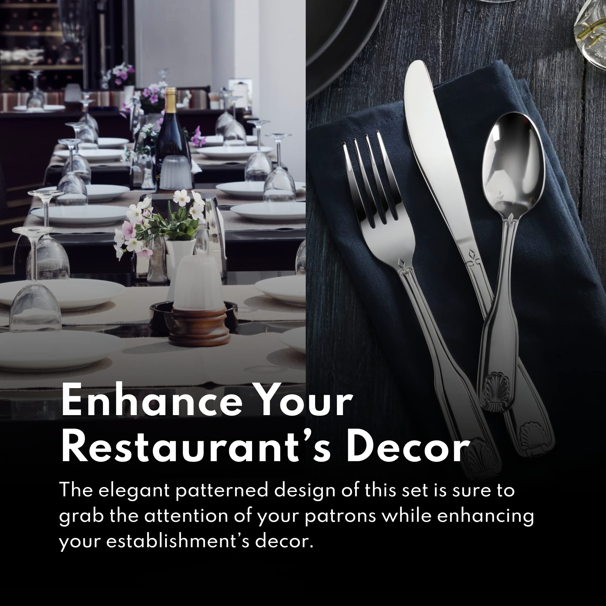New Star 58024 butter knife complements everyday dining with simple shine.