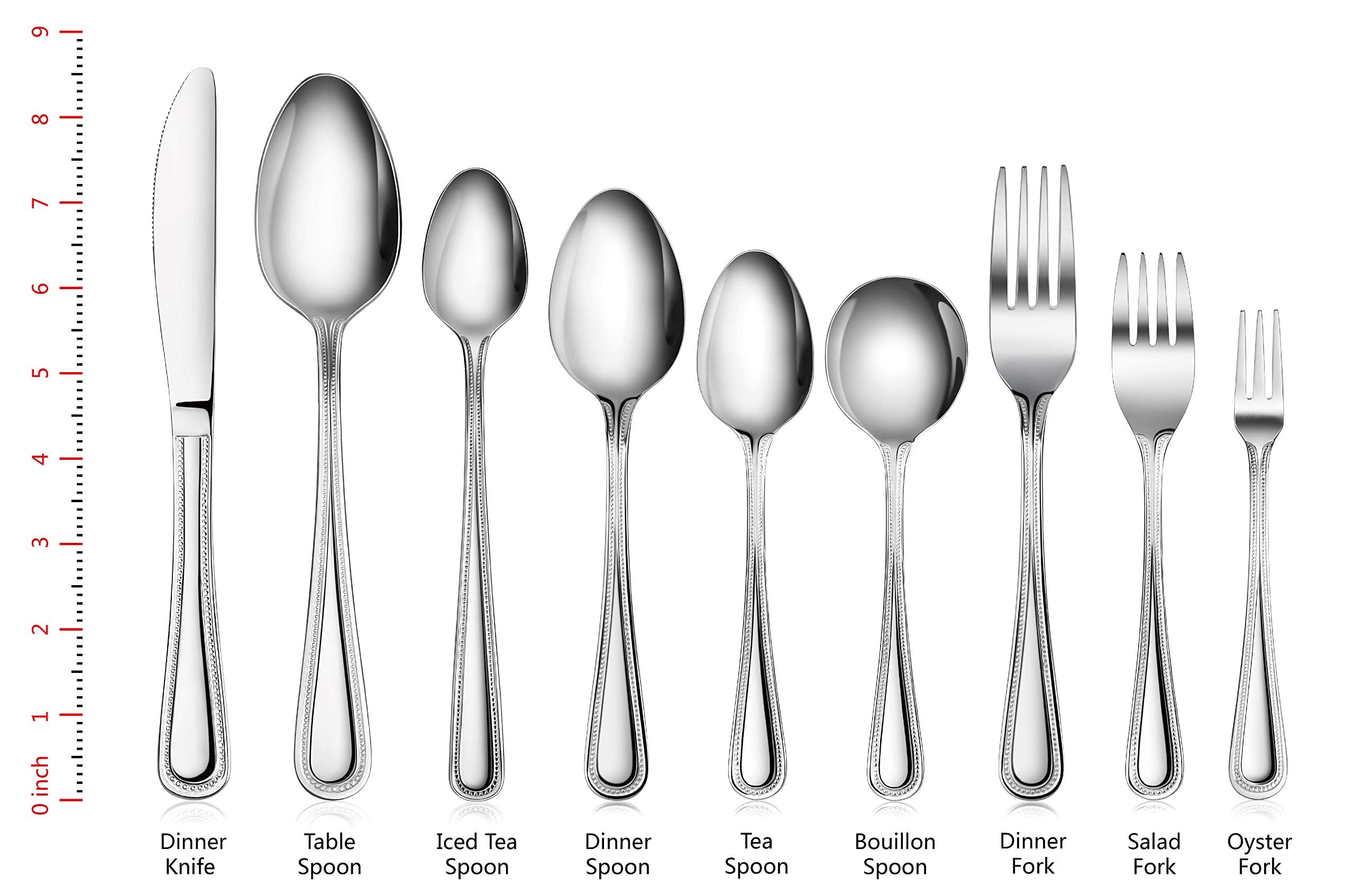 New Star flatware dishwasher-safe label emphasizes easy cleaning at home.