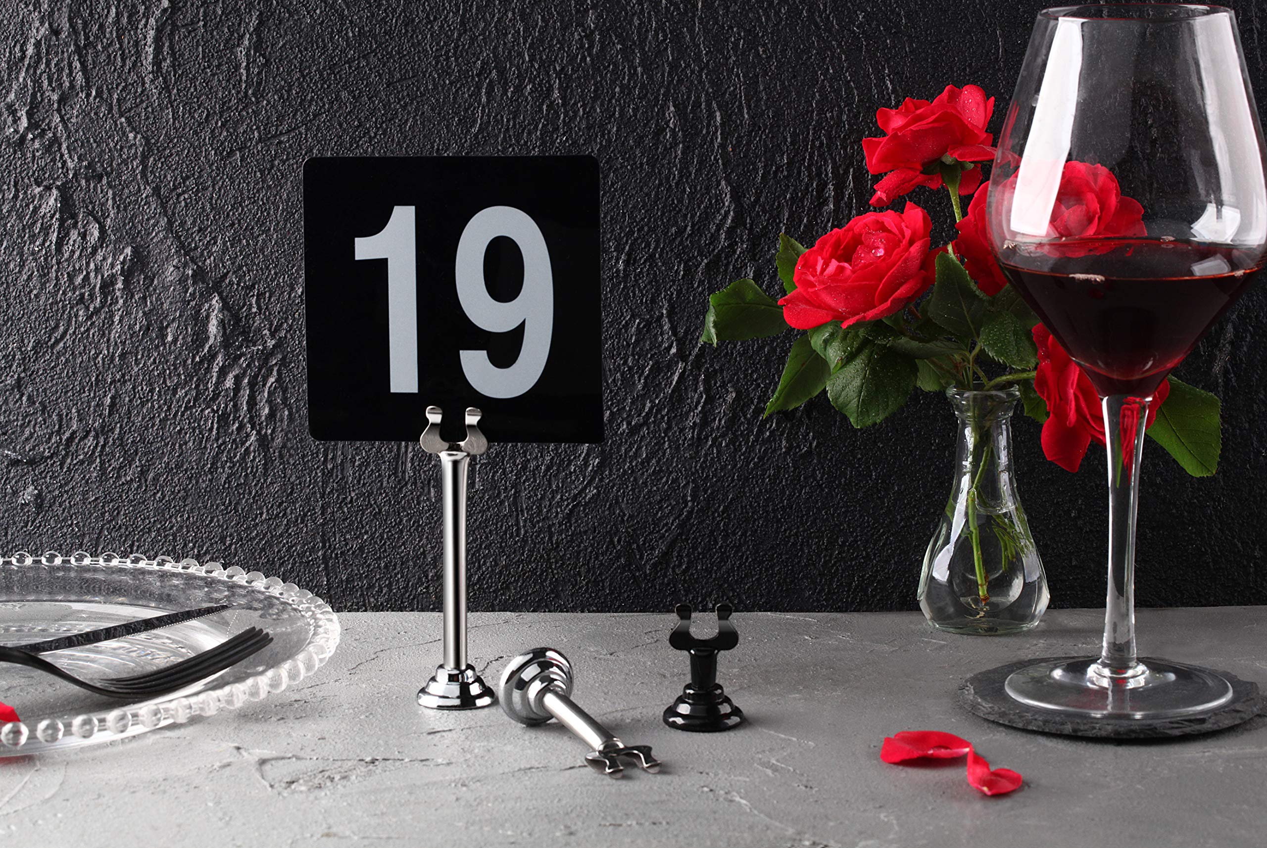 New Star 23084 table-number card in 4x4 size for easy setup