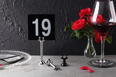 New Star 23084 table-number card in 4x4 size for easy setup