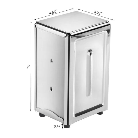 New Star Foodservice 24074 side view highlights durable stainless steel construction for busy service.