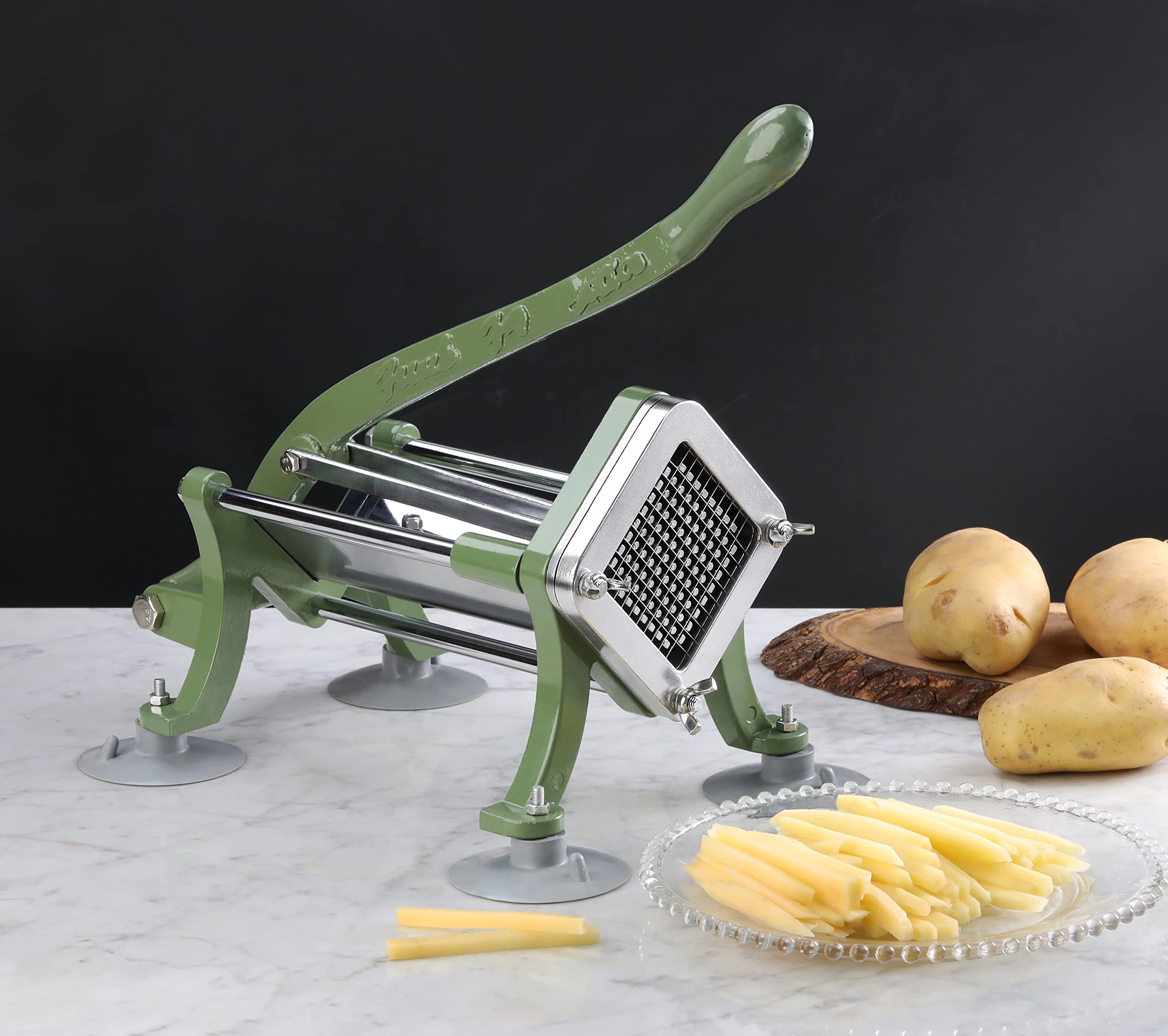 New Star Foodservice 37340 base with suction feet for secure mounting.