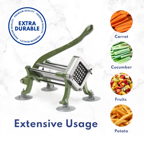 New Star 38408 1/2-inch blade option for larger fry portions