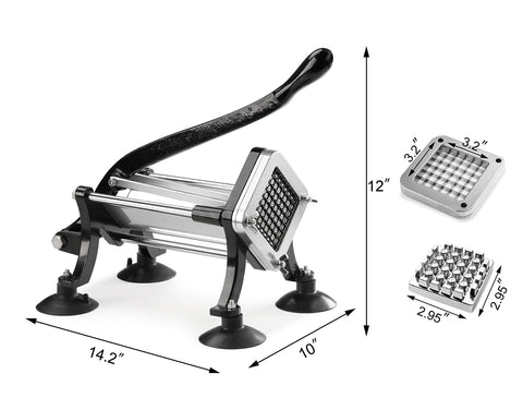 New Star 43204 durable cast-iron body with stainless steel parts.