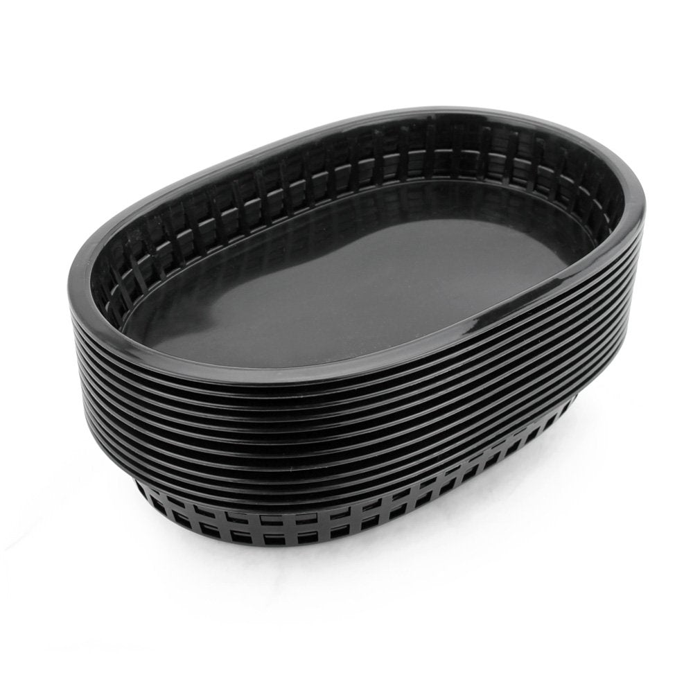 New Star Foodservice 44041 fast food basket shows 10.5 x 7 inch size for quick service