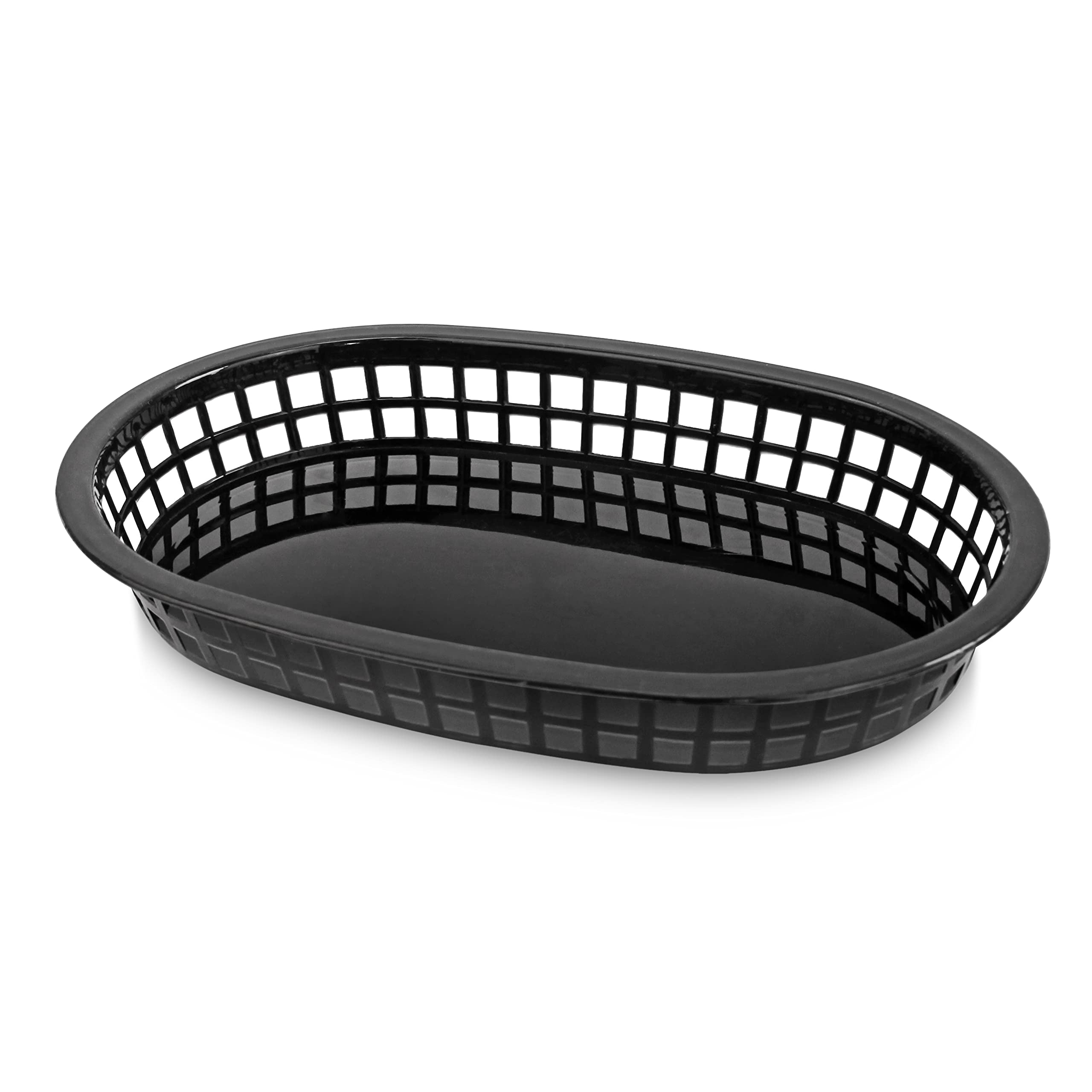 New Star Foodservice 44041 basket in bulk pack 12 black, ideal for diners