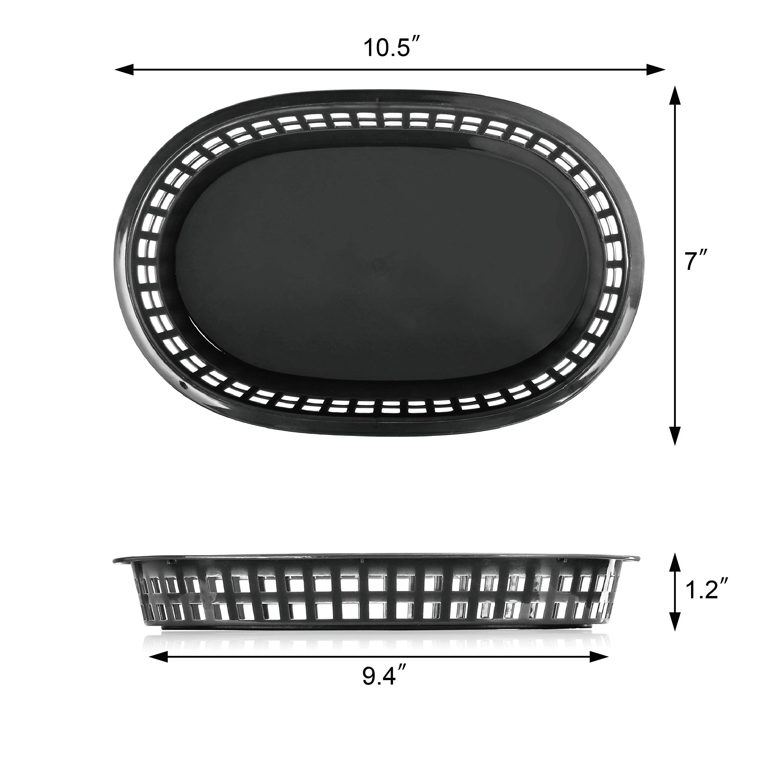New Star Foodservice 44041 basket is dishwasher-safe and microwaveable for versatile use