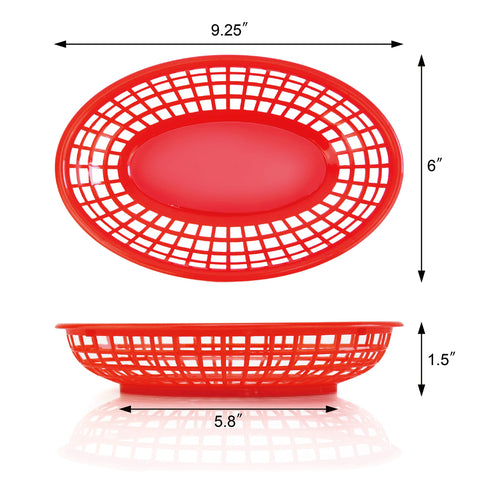 New Star 44164 basket with liner demonstrates easy, mess-friendly serving setup