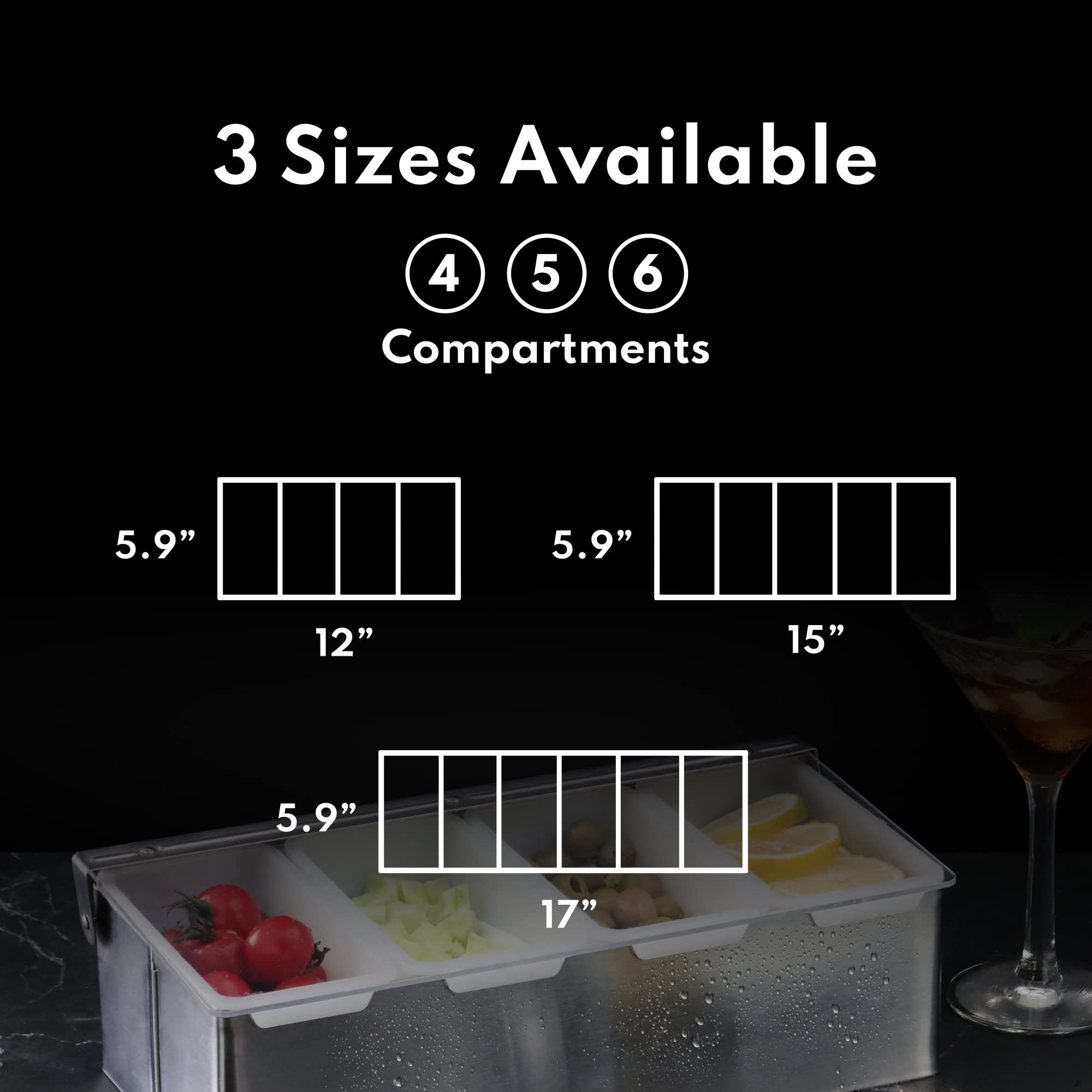 New Star Foodservice 48032 bar setup supports front and back of house service