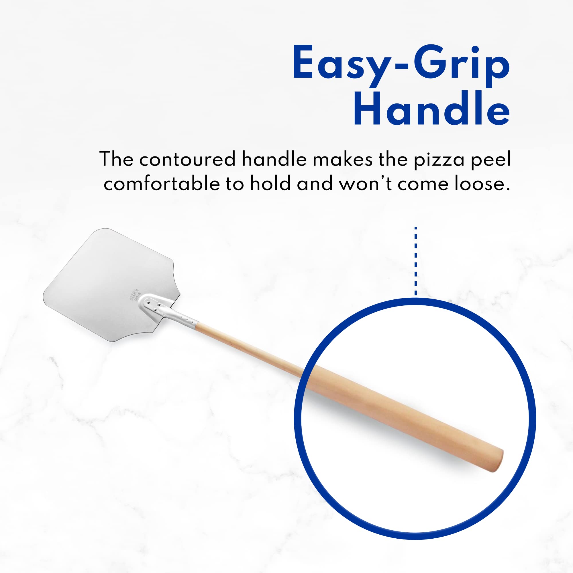 New Star 50165 pizza peel used to move items from oven
