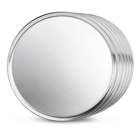 New Star 50837 top view highlights easy-grip rim for handling pizzas