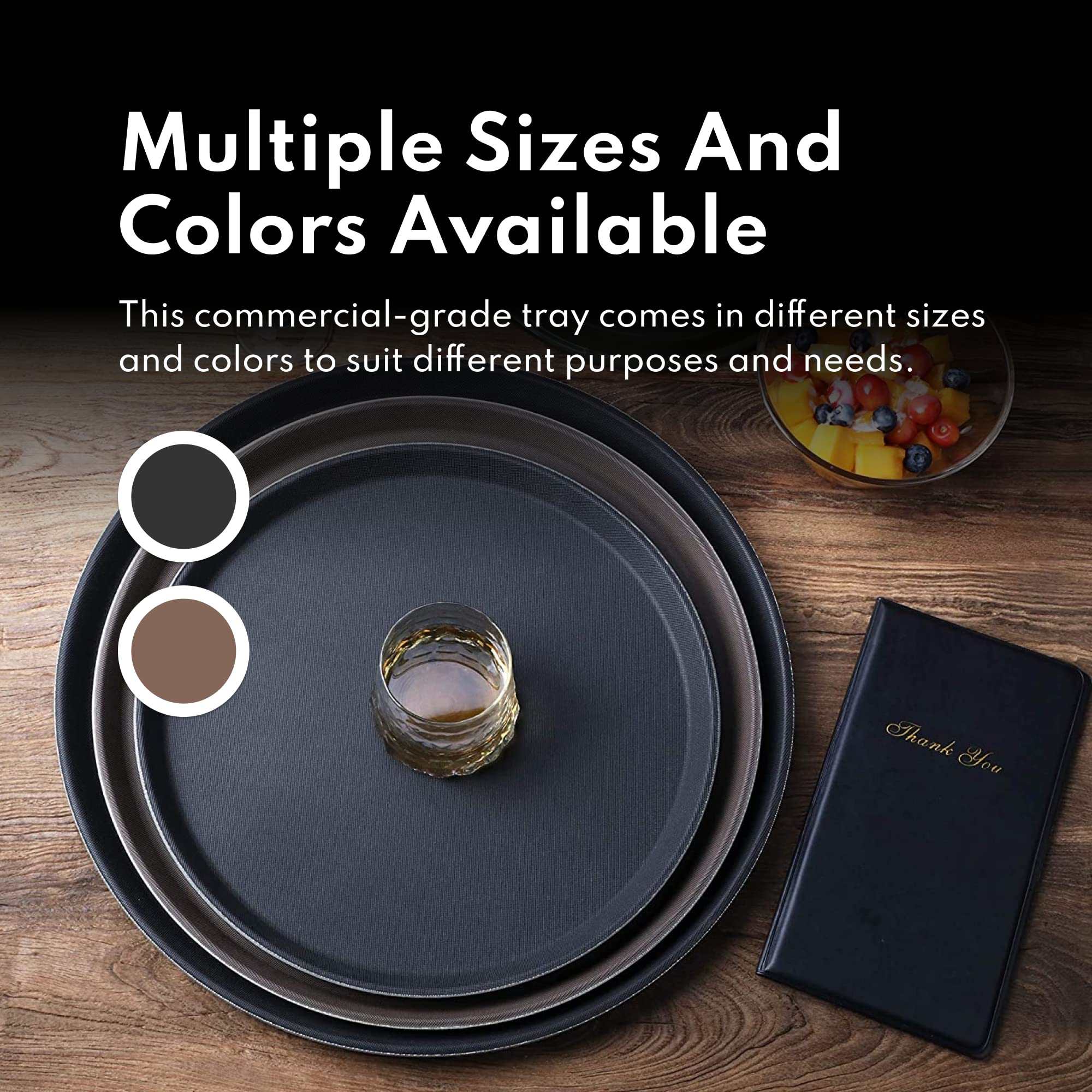 New Star Foodservice rubber-lined interior prevents slips during service.